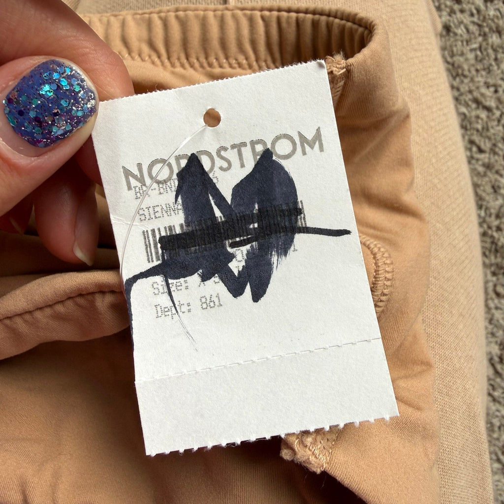SKIMS Beige Bandeau Bra - Size XS