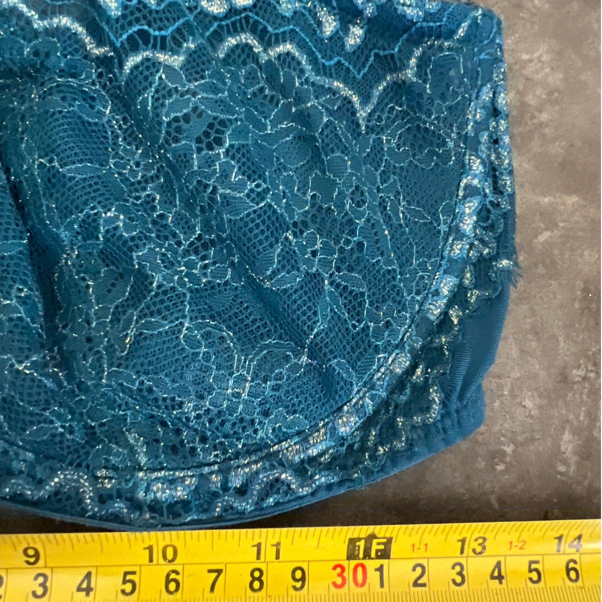 Victoria Secret Push Up 38DD Blue Wicked Unlined Balconette