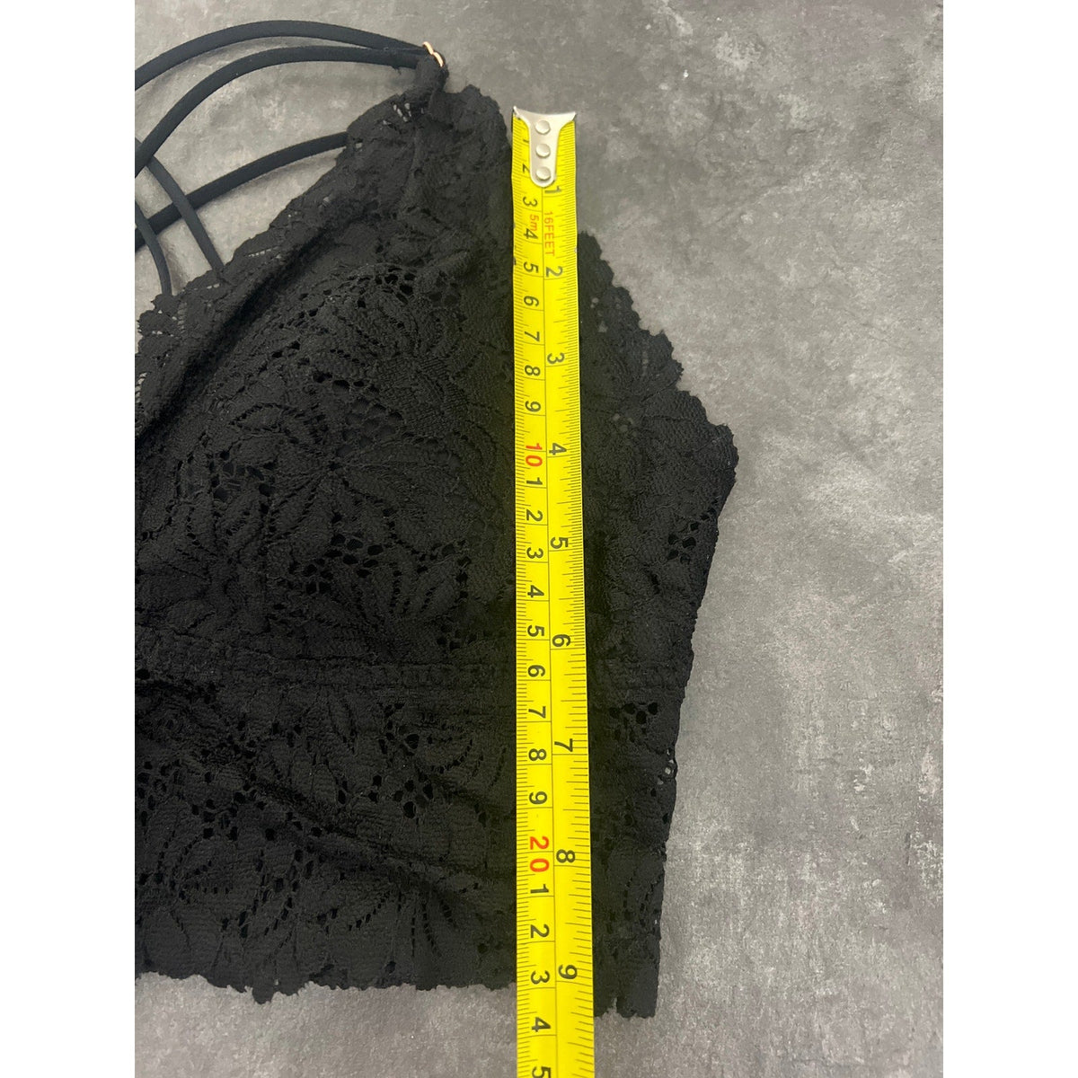 Victoria Secret Pink Size Large Black Lace Intimate Bra