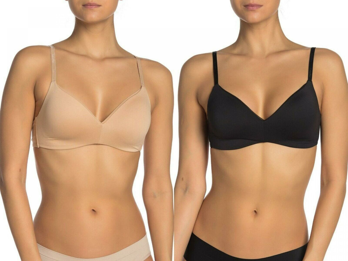 Calvin Klein Underwear 2 Pack Lightly Lined Wirefree T-Shirt Bras