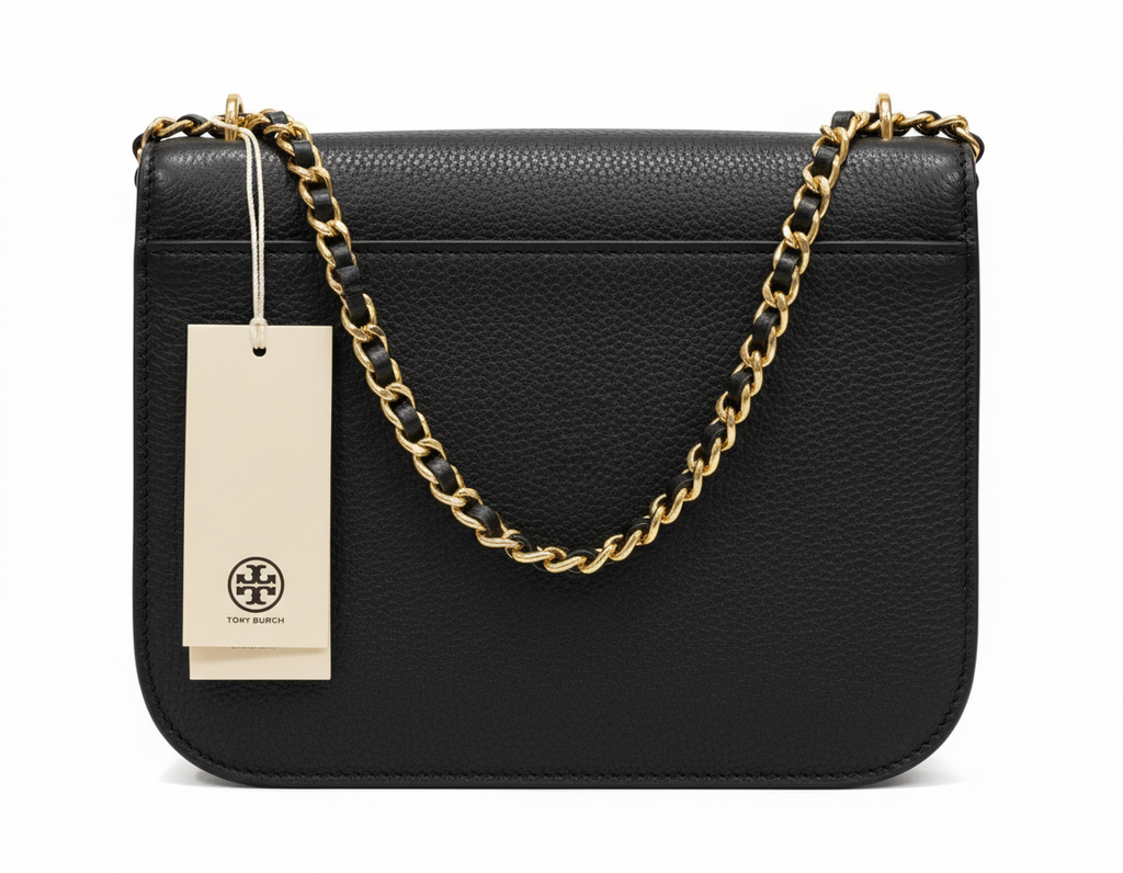 NWT Tory Burch Britten Small Adjustable Leather Shoulder/ Crossbody Bag