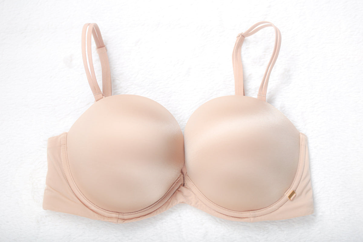 Victoria's Secret Very Sexy Multiway Padded Demi Classic T-shirt Bra Beige 34DD