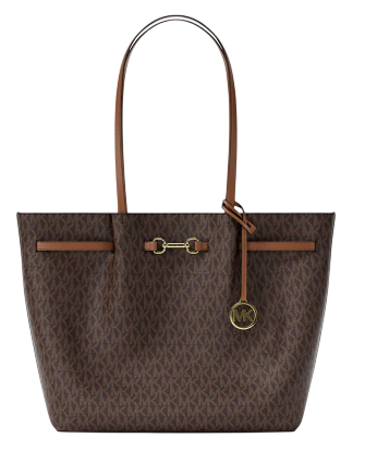 Michael Michael Kors Carson Large Signature Logo Tote Bag