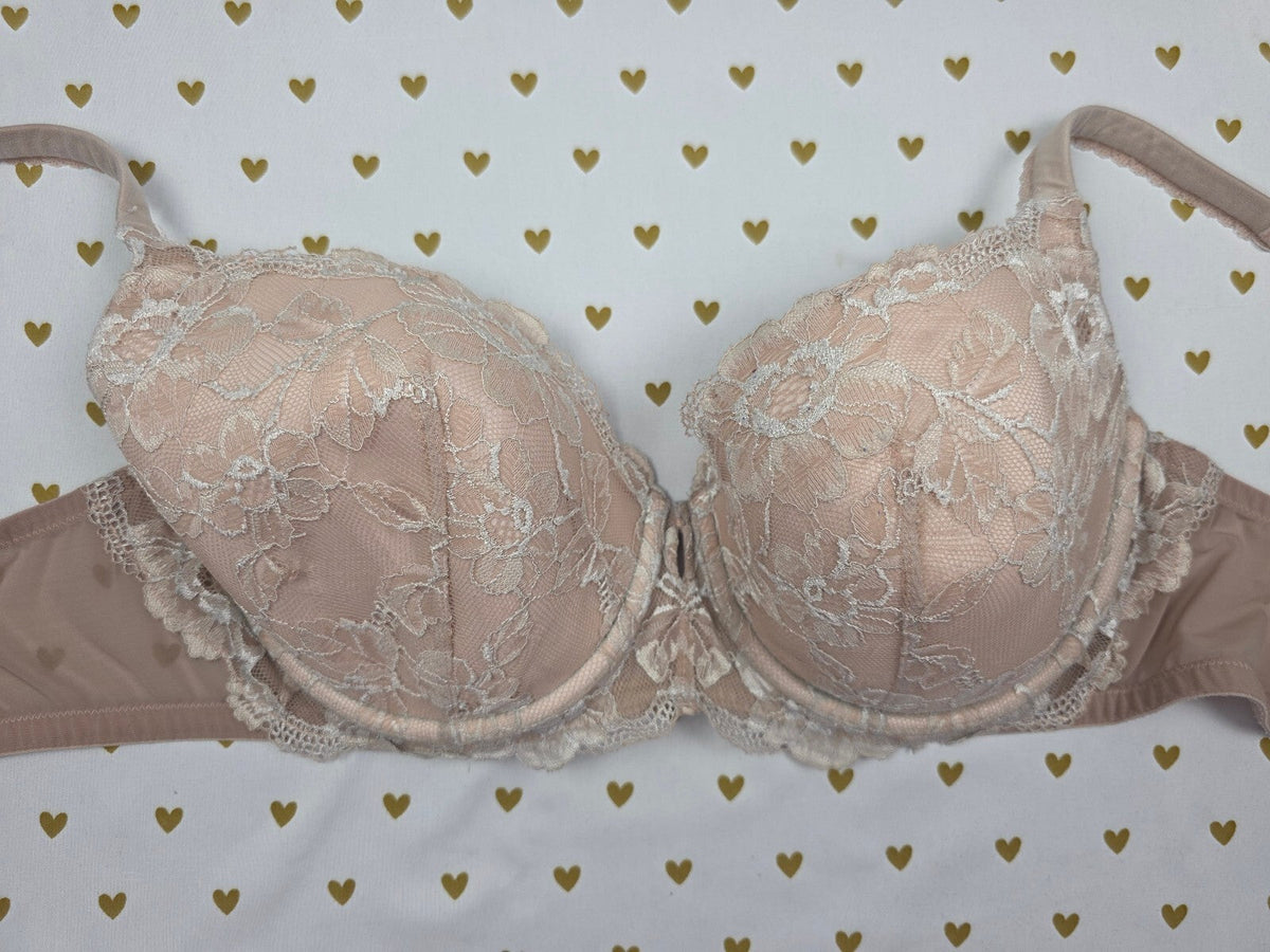 Victoria's Secret Body By Victoria Lined Demi Balconette Bra 36DDD