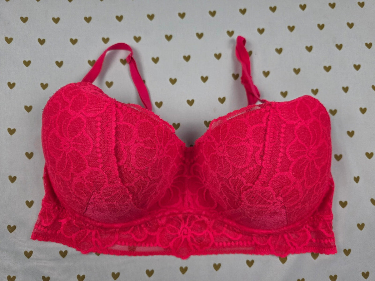 Victorias Secret Pink Formed Cup Large DD Bralette Bra Top Tank