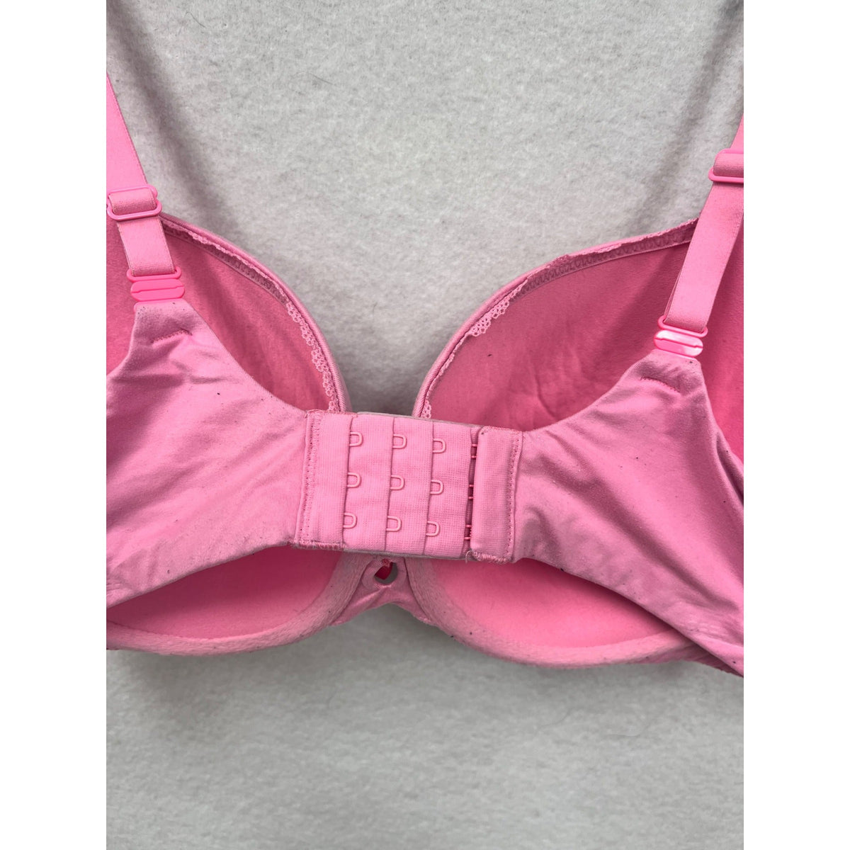 Victorias Secret Pink Floral Lace Bra 36DD #6265