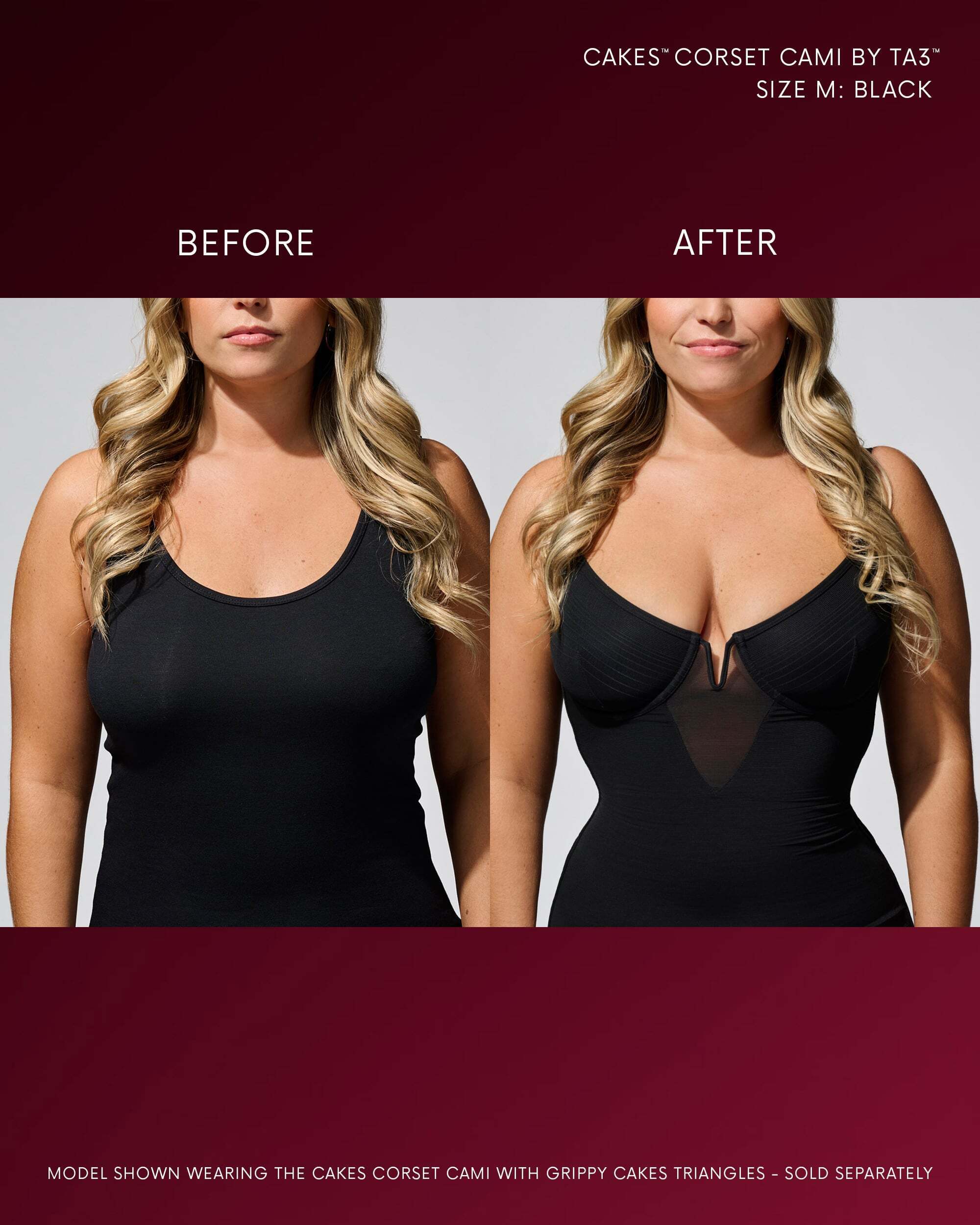 CAKES™ Corset Cami by TA3™